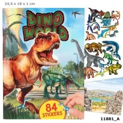 Dino World Stickerboek Met Puffy Stickers