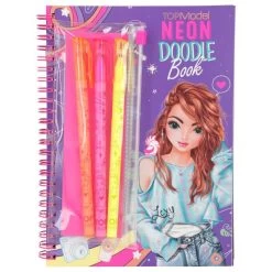 Topmodel Doodle Kleurboek Met Neonstiften