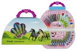 Kleurkoffer Paarden 51 Delig