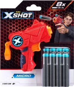 Zuru X-shot Excel Micro Met 8 Darts