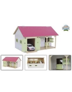 Paardenstal 2 Boxen Roze