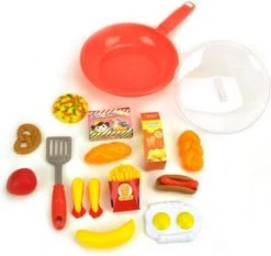 Speelgoedpan Met Voedsel Assorti