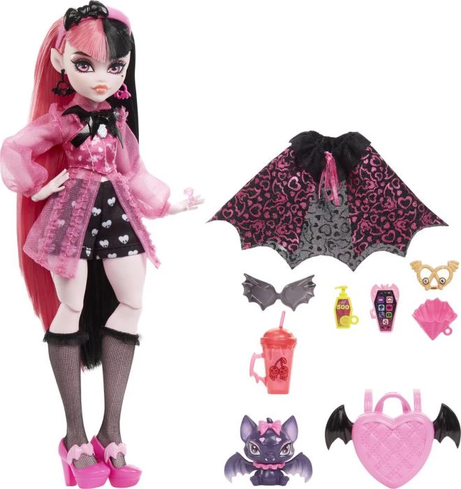 Monster High Doll Draculaura 4 Monster High Doll Draculaura - Afbeelding 2