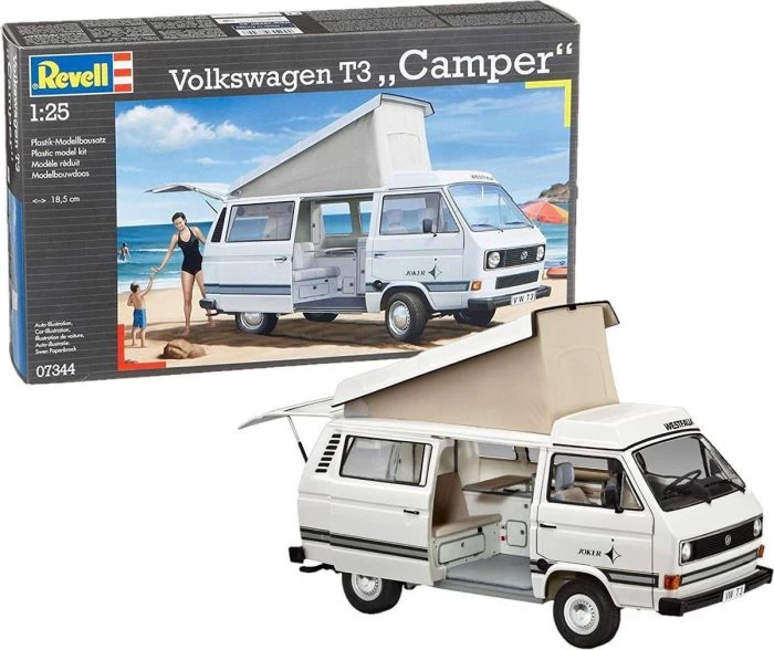 Revell Modelset Volkswagen T3 Camper 3 Revell Modelset Volkswagen T3 Camper