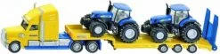 Siku 1805 Vrachtwagen Met 2 New Holland Tractoren -Speelgoedverkoop 1200x294
