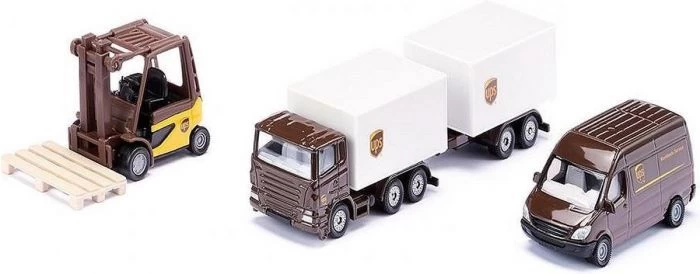 Siku 6324 Geschenkset UPS Logistiek 4 Siku 6324 Geschenkset UPS Logistiek - Afbeelding 2