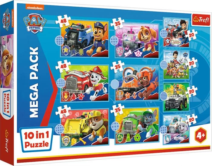 Paw Patrol 10 In 1 Puzzel 3 Paw Patrol 10 In 1 Puzzel