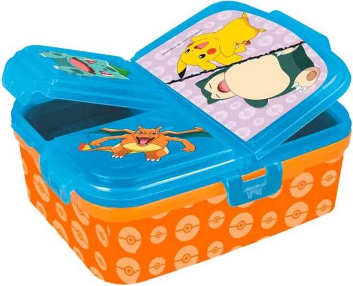 Pokemon Multi Lunchbox 3 Pokemon Multi Lunchbox