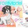 Create Your TOPModel Doggy Kleurboek