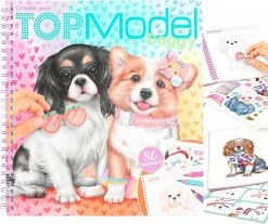 Create Your TOPModel Doggy Kleurboek