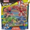 Goo Jit Zu Marvel Superhelden Set - Spider-Man - Iron Man - Hulk - Captain America 2 Goo Jit Zu Marvel Superhelden Set - Spider-Man - Iron Man - Hulk - Captain America -Speelgoedverkoop 1445
