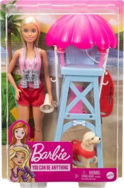 Barbie Sport Strandwachter Speelset