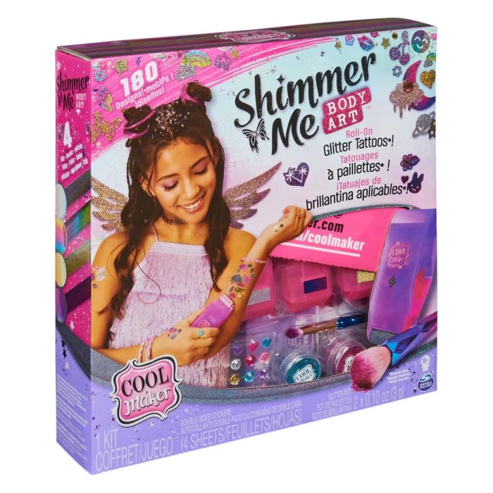 Cool Maker Shimmer Me Body Art Studio 3 Cool Maker Shimmer Me Body Art Studio