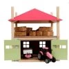 Hooibergset Met Berging Roze 2 Hooibergset Met Berging Roze -Speelgoedverkoop 19 1 2