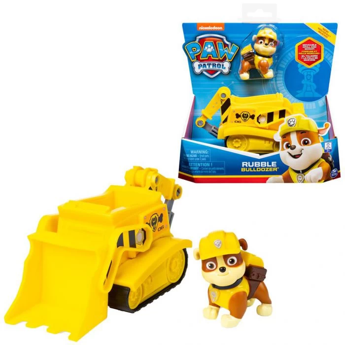 Paw Patrol Basic Vehicle Rubble 7 Paw Patrol Basic Vehicle Rubble - Afbeelding 5