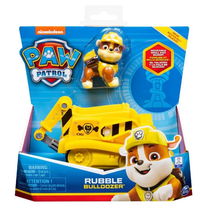 Paw Patrol Basic Vehicle Rubble 3 Paw Patrol Basic Vehicle Rubble