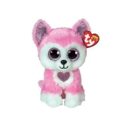 Ty Beanie Boo's Pink Hunk Husky 15cm