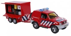 Auto Brandweer Met Aanhager