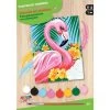Schilderen Op Nummer Flamingo Met Bloem -Speelgoedverkoop 240 2005 1 1