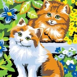 Schilderen Op Nummer Kittens