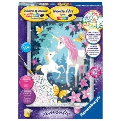 Schilder Op Nummer Eenhoorns Romantic