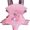 BABY Born Baby Draagzak - Poppenverzorgingsproduct 43 + 36 Cm -Speelgoedverkoop 2462