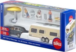 SIKU 2542 Auto Met Caravan
