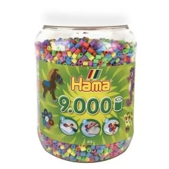 Strijkkralen Hama In Pot 9000 Stuks Pastel