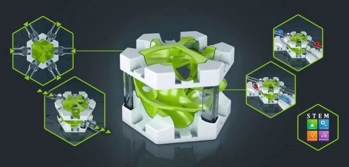 Gravitrax Uitbreiding 3D Crossing 4 Gravitrax Uitbreiding 3D Crossing - Afbeelding 2