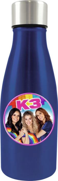 K3 Thermosfles - Blauw 350 Ml - Met Julia, Hanne En Marthe