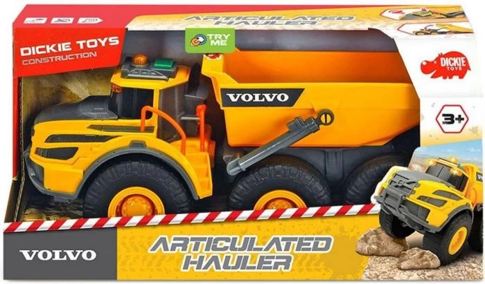 Dickie Toys Volvo Articulated Hauler 3 Dickie Toys Volvo Articulated Hauler