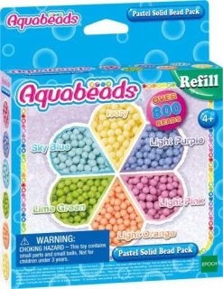 Navulling Parels Pastel Aquabeads