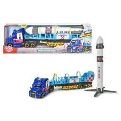 Dickie Toys Vrachtwagen Met Oplegger En Raket