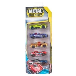 Metal Machines Diecast Auto's 5 Pack Assorti Zuru