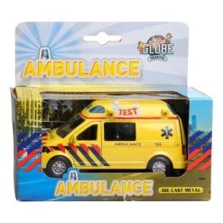 Auto Pullback Ambulance Met Geluid