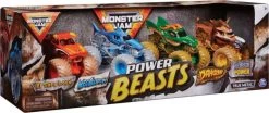 Monster Jam 1:64 Voertuigen: El Toro Loco, Megalodon, Dragon And Horse Power