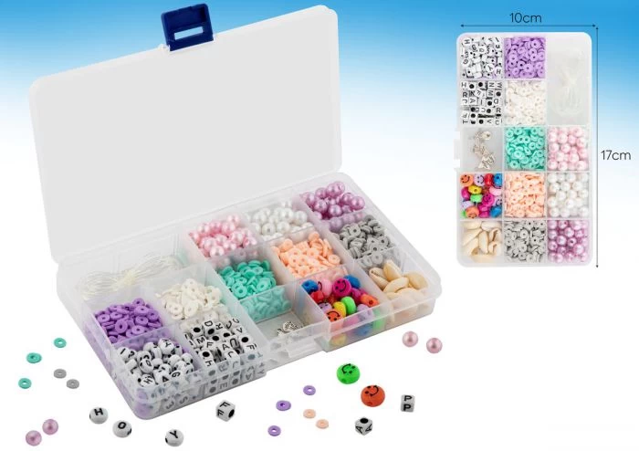 Kralenset In Box 12 Sets 4 Kralenset In Box 12 Sets - Afbeelding 2