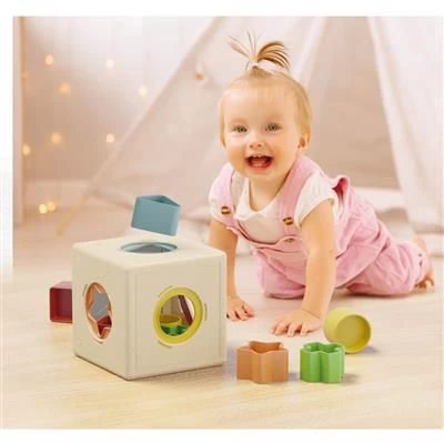 Vormenkubus Bioplay 11 Delig 4 Vormenkubus Bioplay 11 Delig - Afbeelding 2