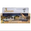 Safariset Landrover Met Aanhanger En Giraffe -Speelgoedverkoop 40a