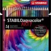 Kleurpotlood Stabilo Arty Aquacolor: 24 Stuks