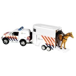 Paardentrailer Politie