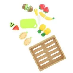 Fruit Snijset Met Klittenband In Kist -Speelgoedverkoop 473 0038 4