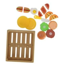 Lunch Snijset Met Klittenband In Kist -Speelgoedverkoop 473 0042 4