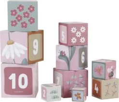 Little Dutch - Flowers & Butterflies - Stapeltoren - Karton - FSC