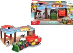 Dickie Toys Boerderij - Tractor Met Trailer