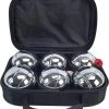 Alert Metalen Jeu De Boules Set Met 6 Ballen