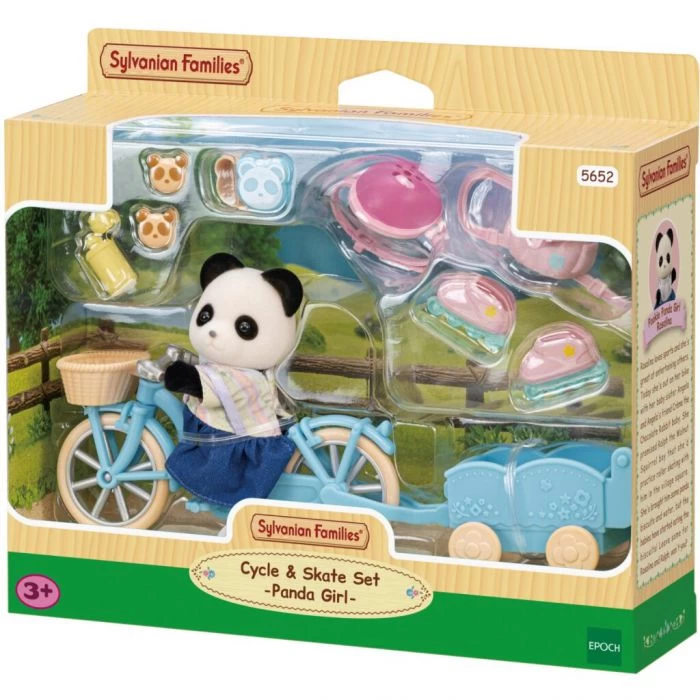Sylvanian Families 5652 Fiets En Skate Panda 3 Sylvanian Families 5652 Fiets En Skate Panda