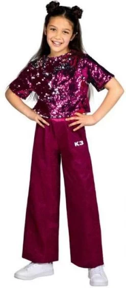 Verkleedpak K3 Glitter 3-5 Jaar