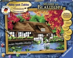 Schilderen Op Nummer Watermolen Op De Blautopf