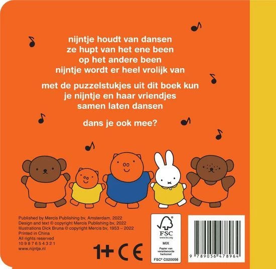 Nijntje Boek Dans Mee Met Nijntje 4 Nijntje Boek Dans Mee Met Nijntje - Afbeelding 2